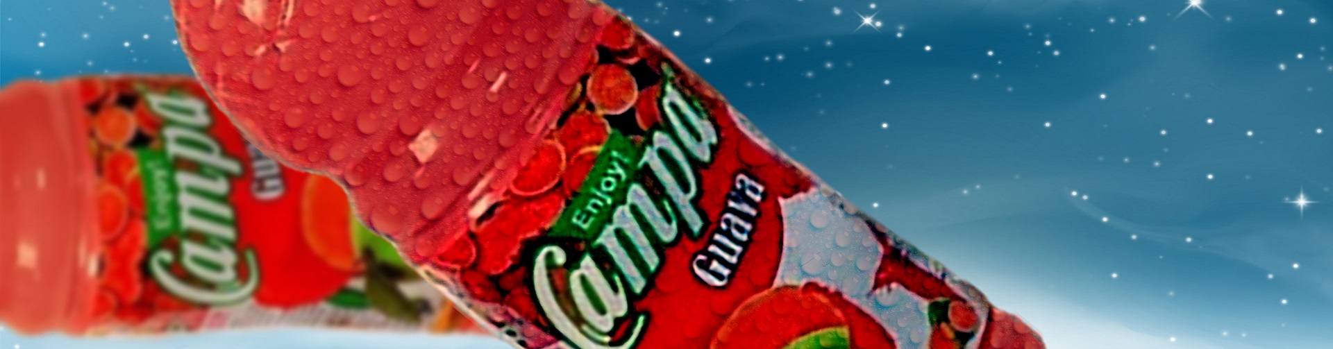 Advertisement banner for Campa Guava