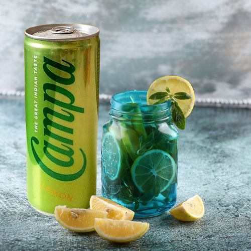 Campa lemon - classic cool drinks in a tin can