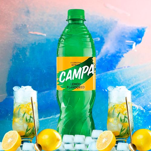 Campa lemon - vibrant carbonated drink