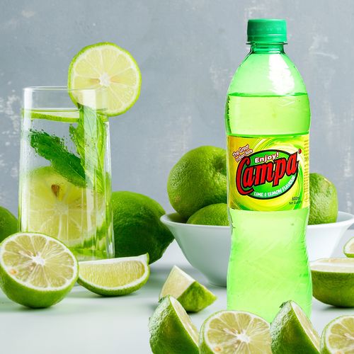 Campa lime and lemon - sparkling flavored drink