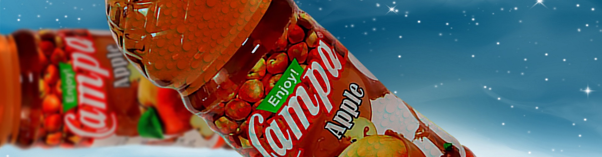 Picture of Campa Apple Juice banner